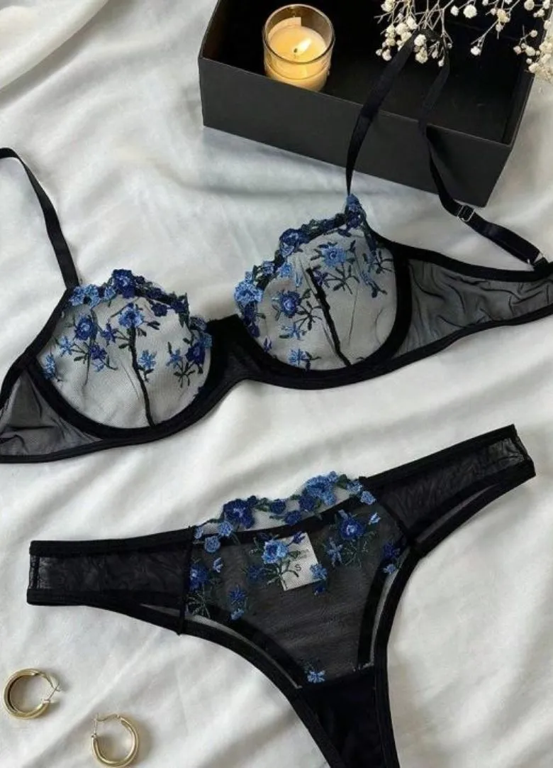 09 Carnation Caress Lingerie Set*