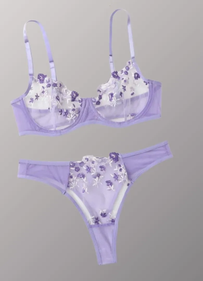 09 Carnation Caress Lingerie Set*