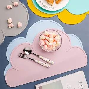 1PC Cute Cloud Silicone Table Place Mat