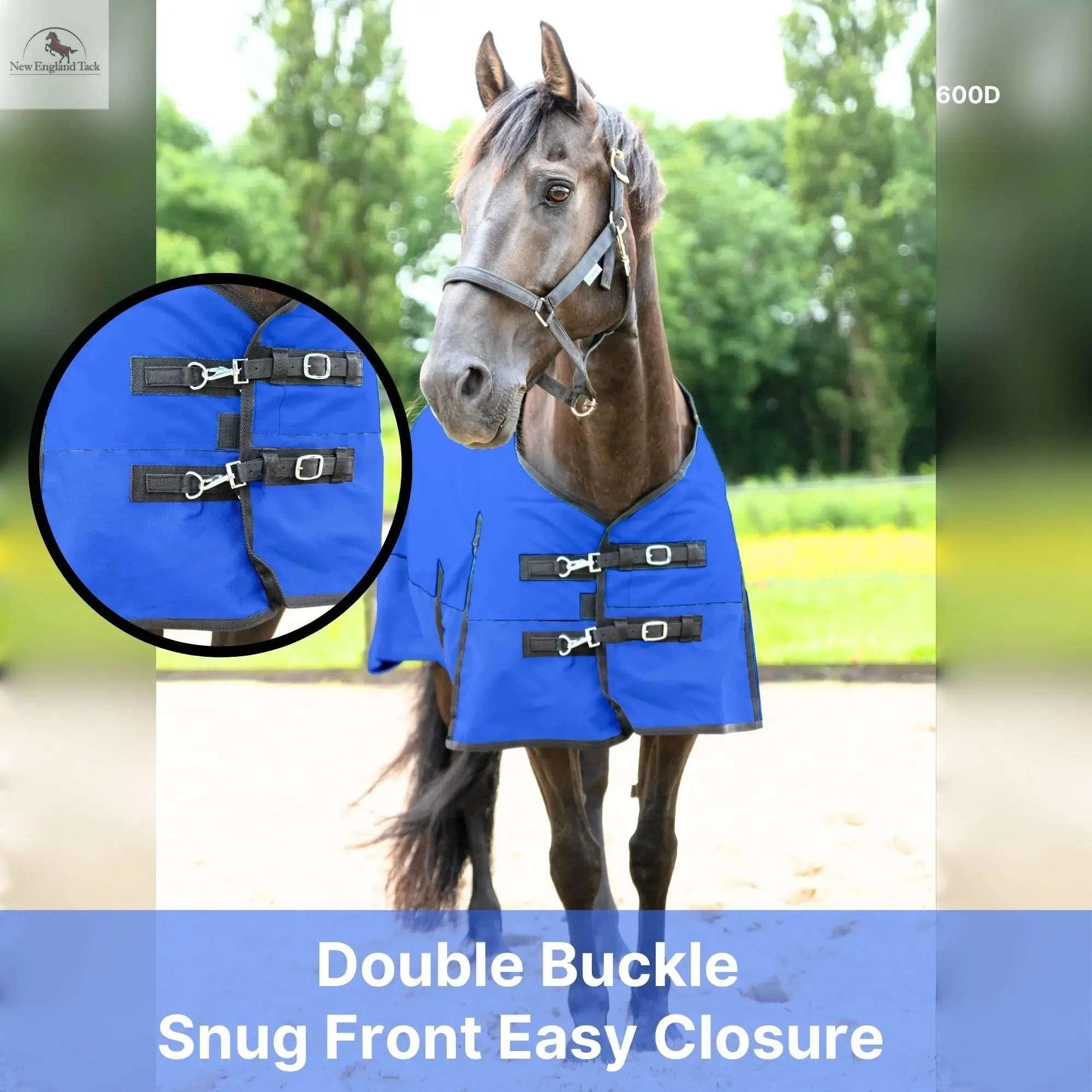 600 Denier Lightweight Waterproof & Breathable Horse Rain Sheet