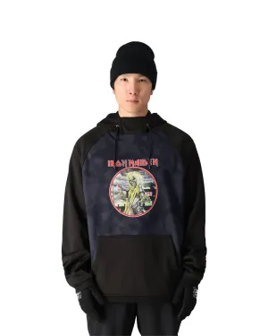 686 Mens Bonded Fleece Hoody Iron Maiden Eddies Black 2025