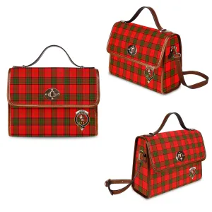 Adair Tartan Waterproof Canvas Bag with Family Crest