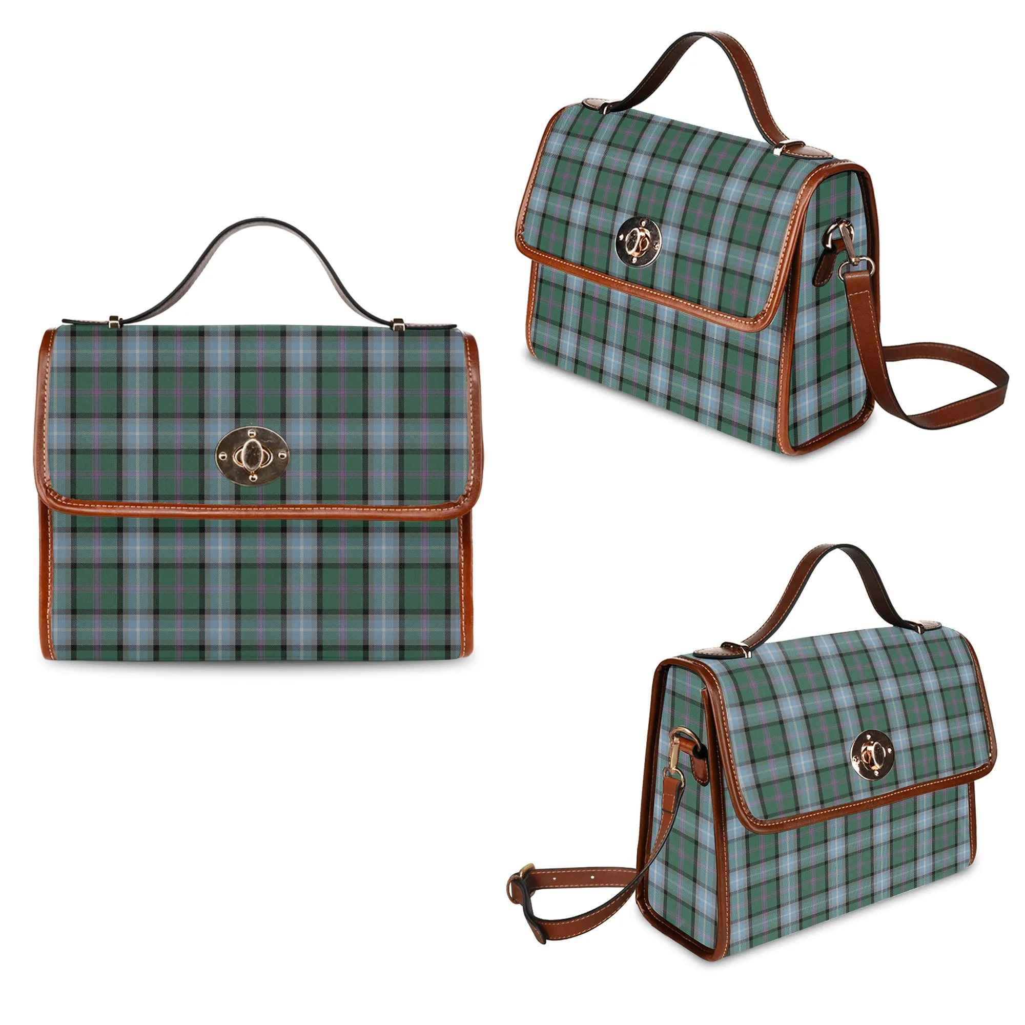 Alexander of Menstry Hunting Tartan Waterproof Canvas Bag