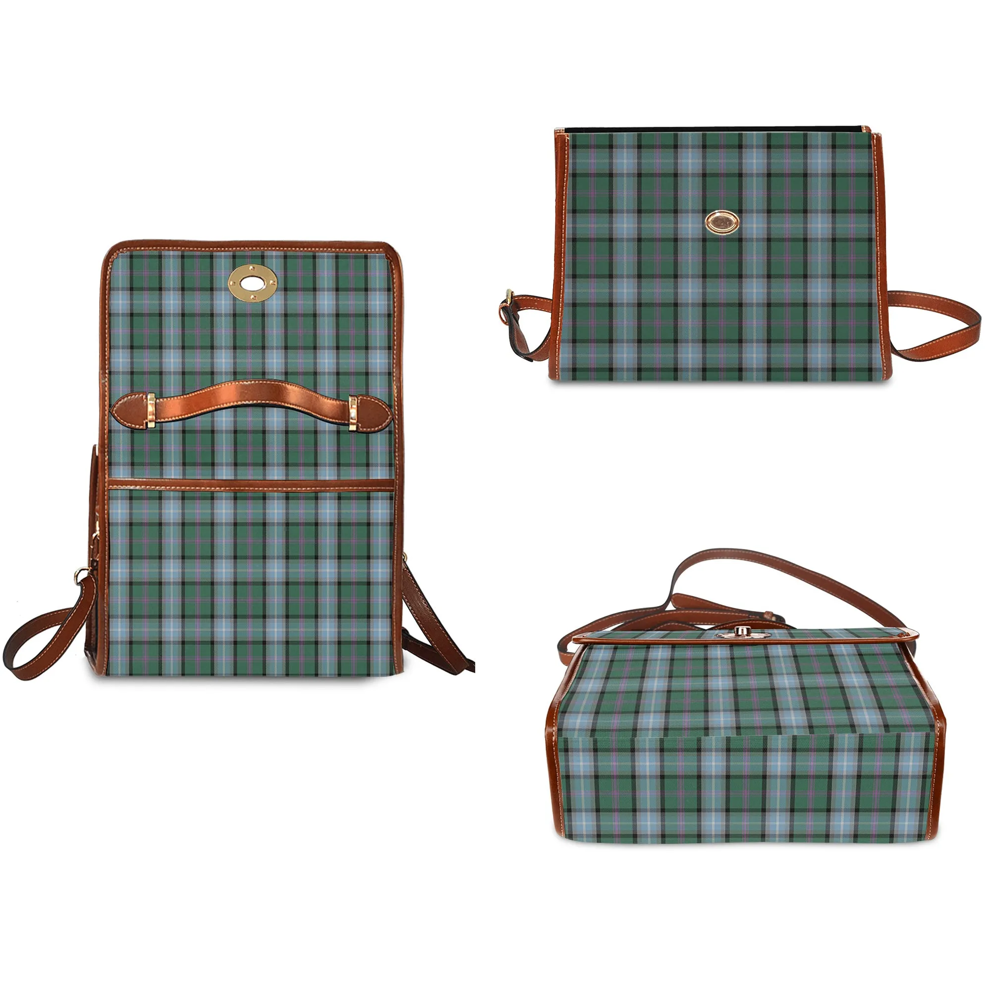 Alexander of Menstry Hunting Tartan Waterproof Canvas Bag