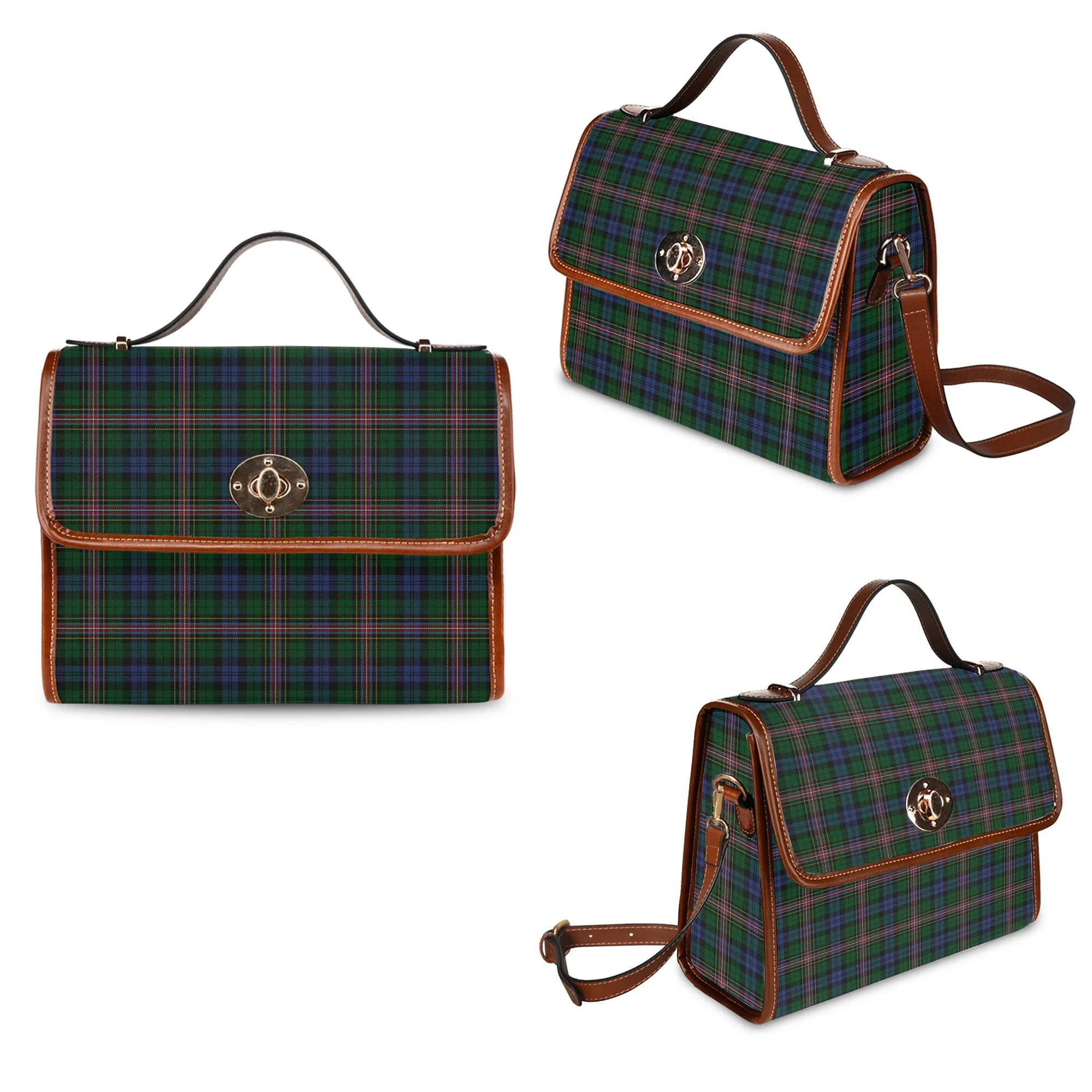 Allison Tartan Waterproof Canvas Bag