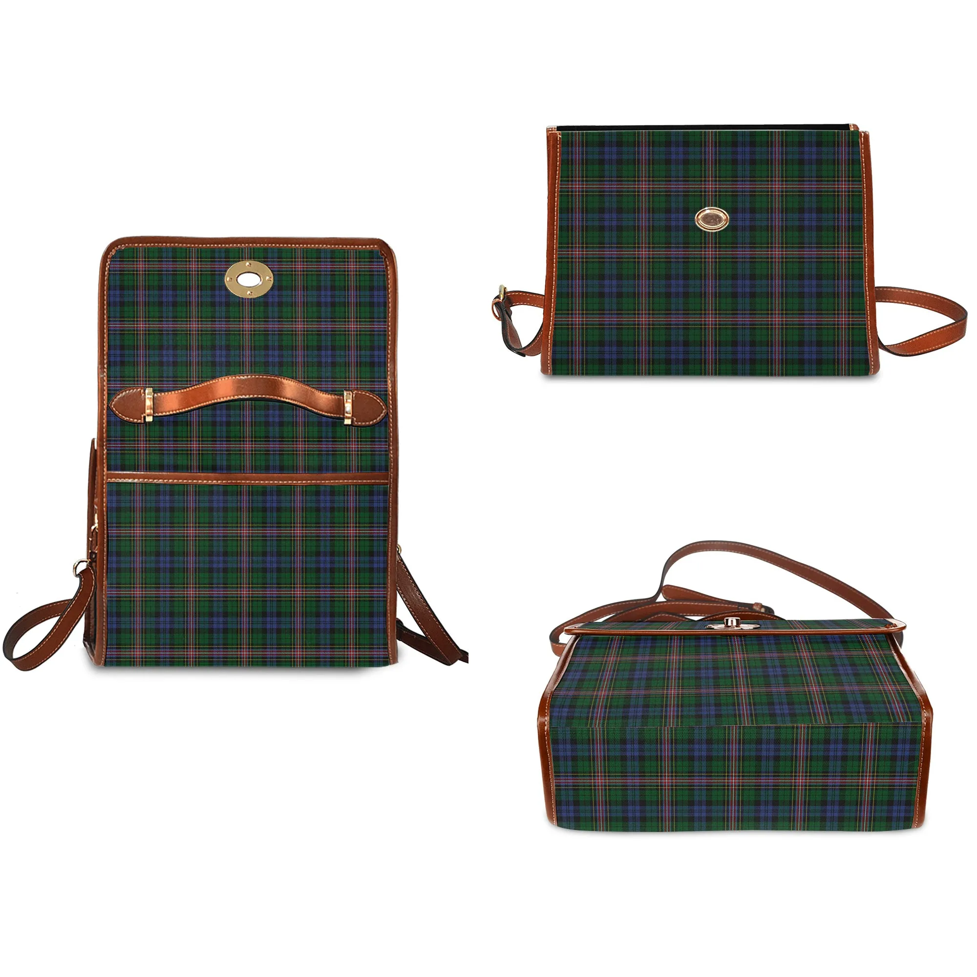 Allison Tartan Waterproof Canvas Bag