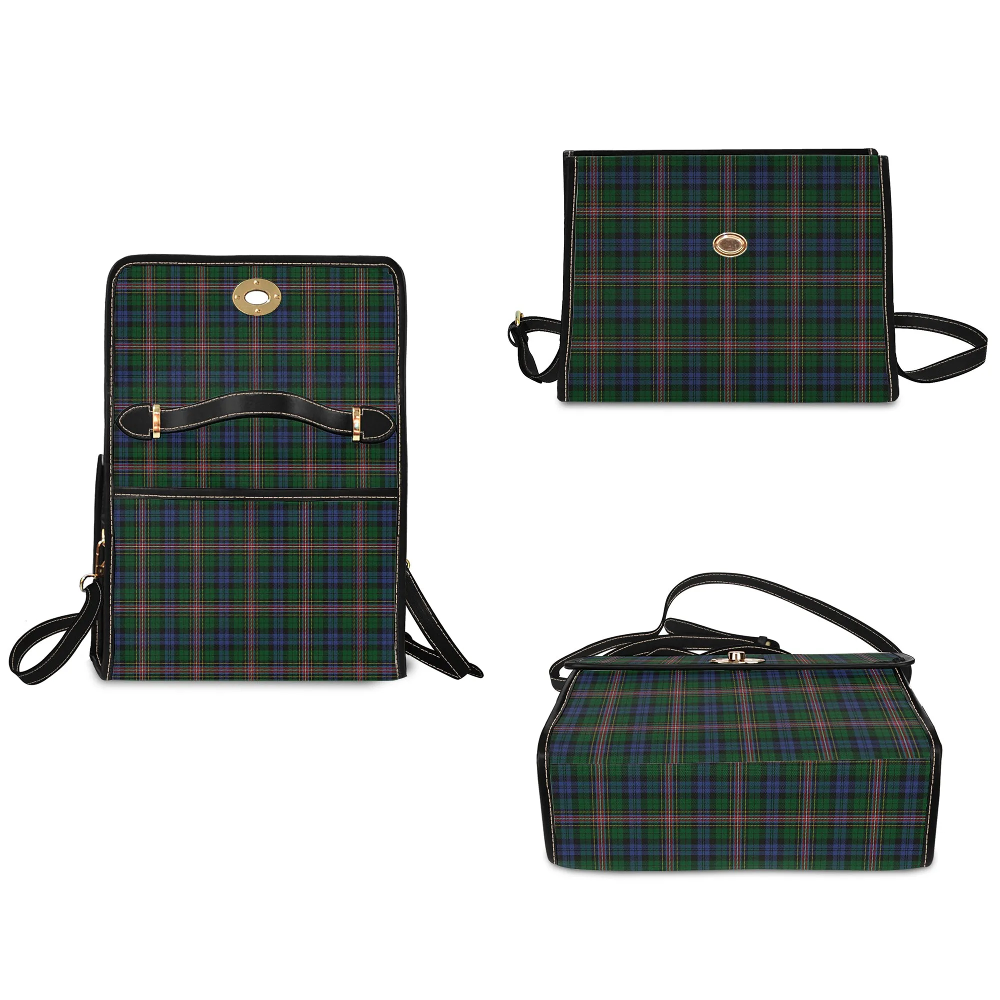 Allison Tartan Waterproof Canvas Bag