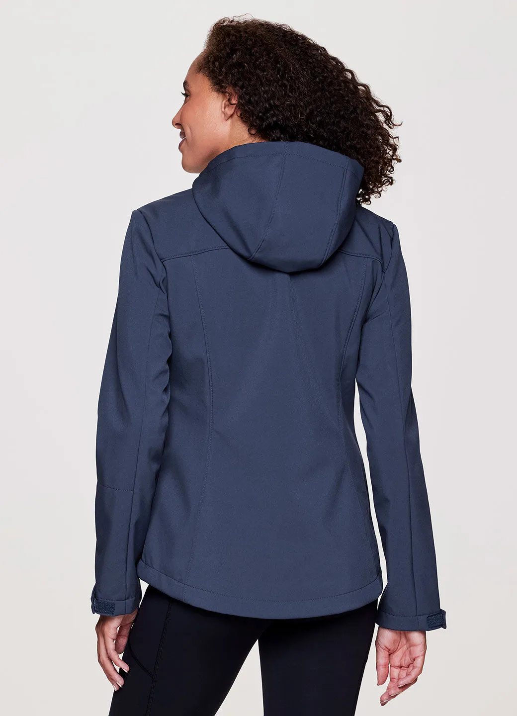 Amber II Fleece Lined Soft Shell Hoodie Jacket