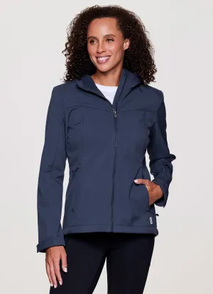 Amber II Fleece Lined Soft Shell Hoodie Jacket