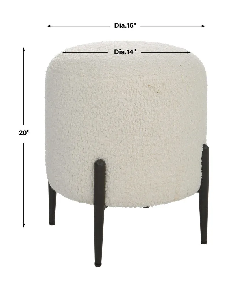 ARLES OTTOMAN, WHITE