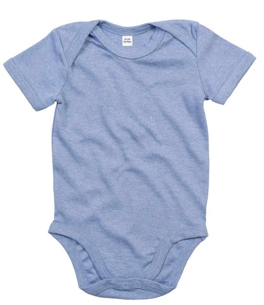 Baby Bodysuit | HEATHER BLUE