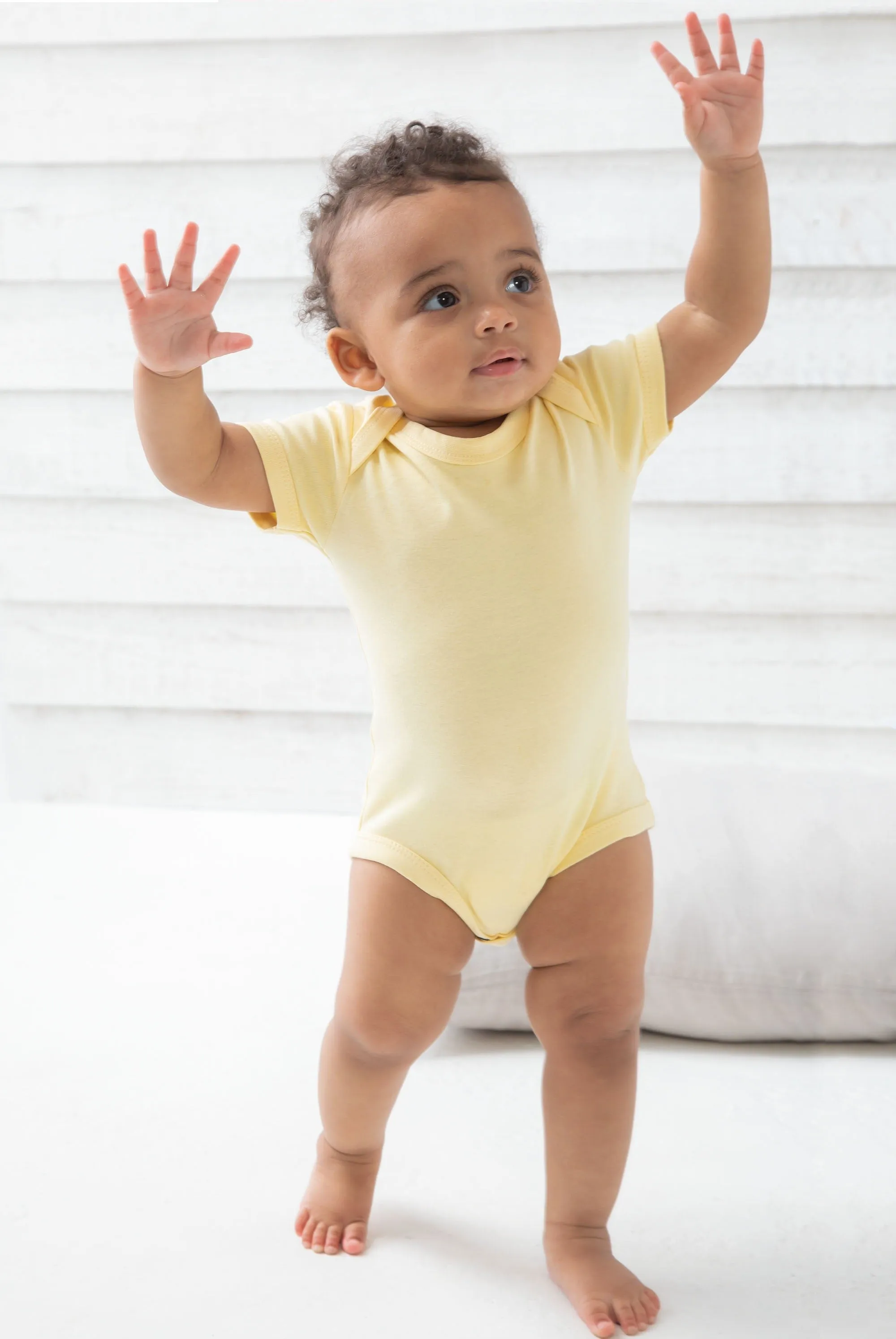 Baby Bodysuit | HEATHER BLUE