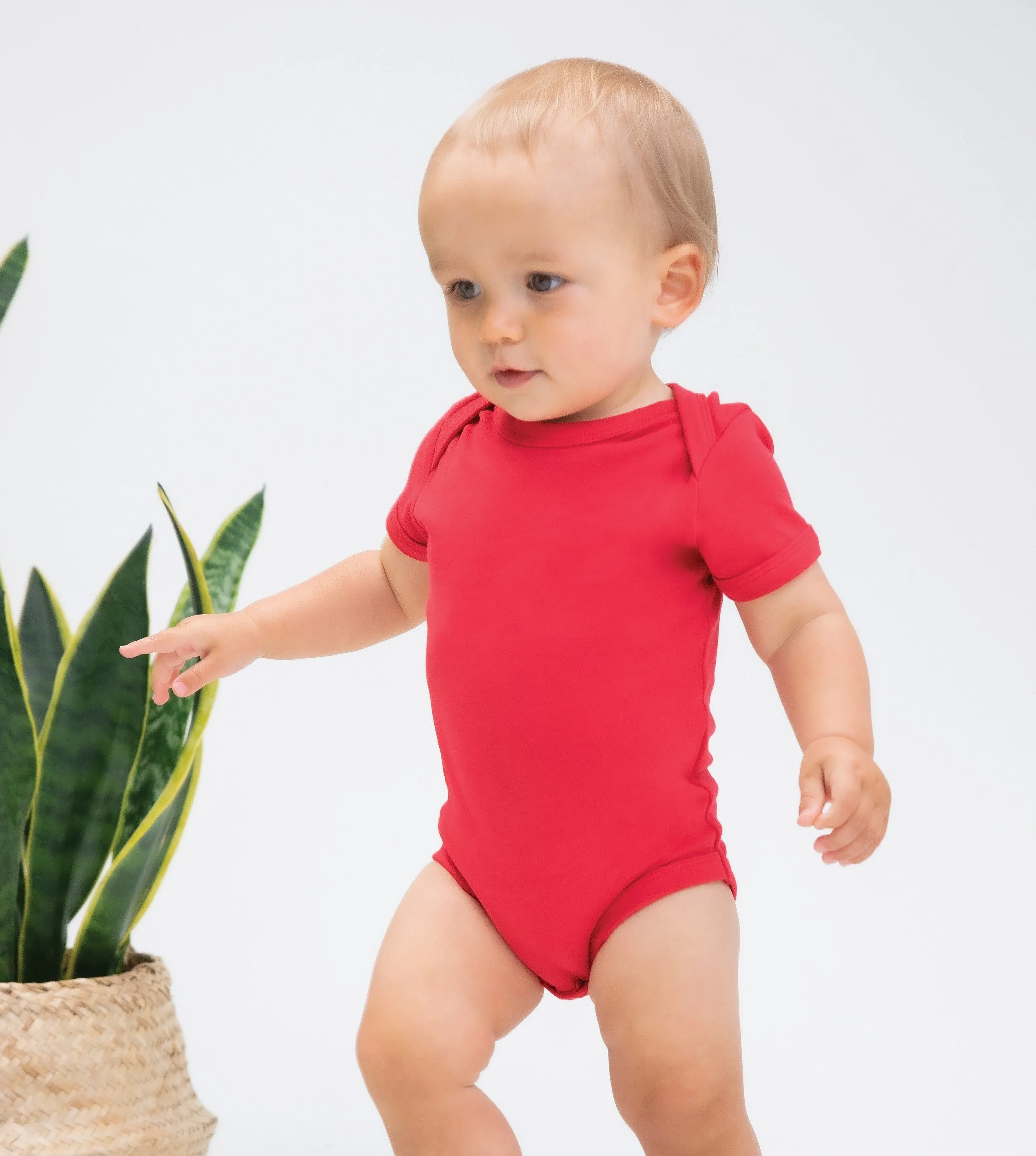 Baby Bodysuit | ORGANIC FUCHSIA