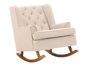 Beige Timeless Rocking Chair