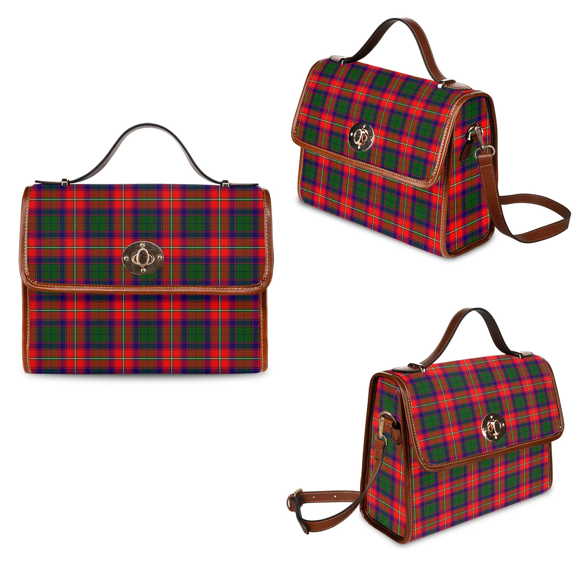 Belshes Tartan Waterproof Canvas Bag