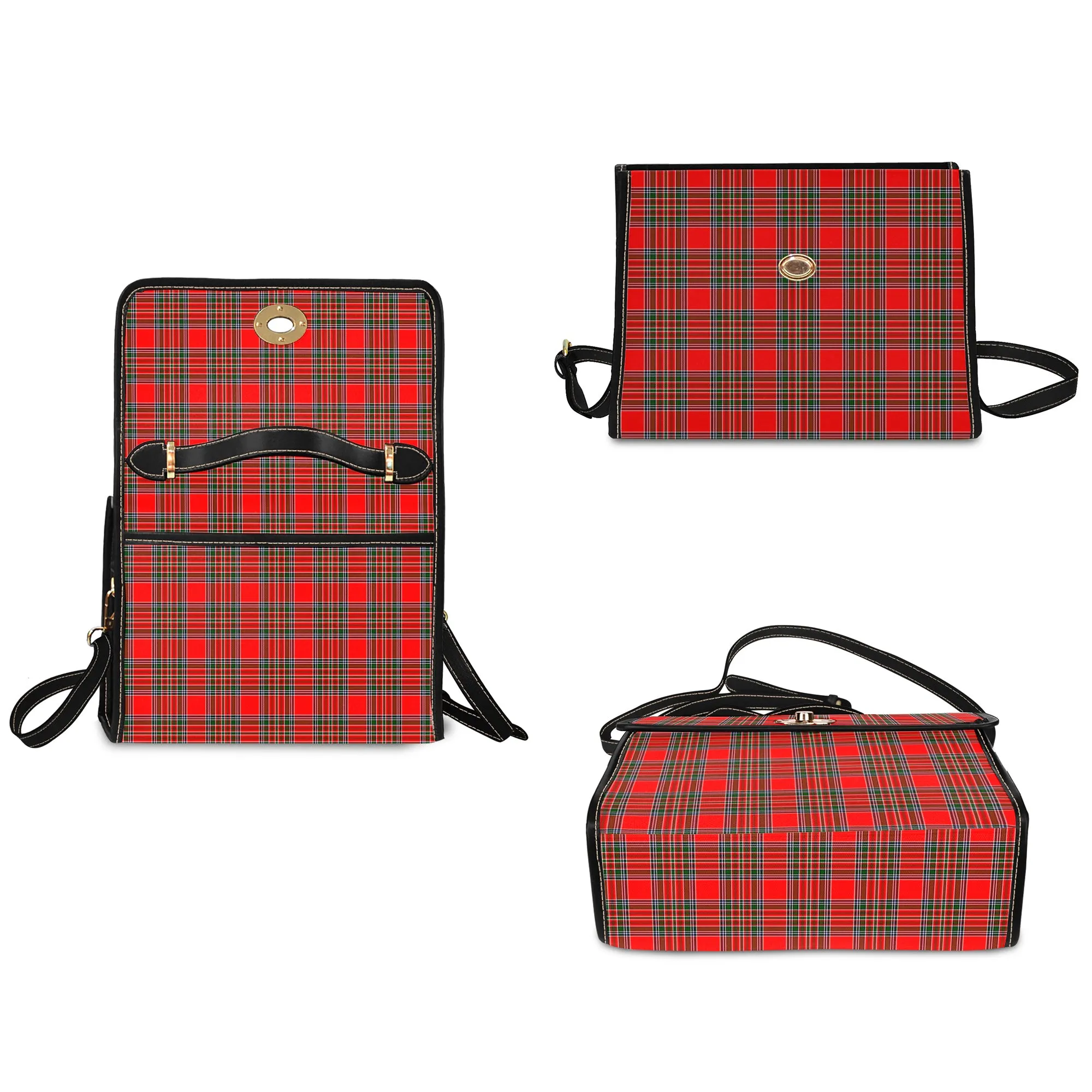 Binning Tartan Waterproof Canvas Bag