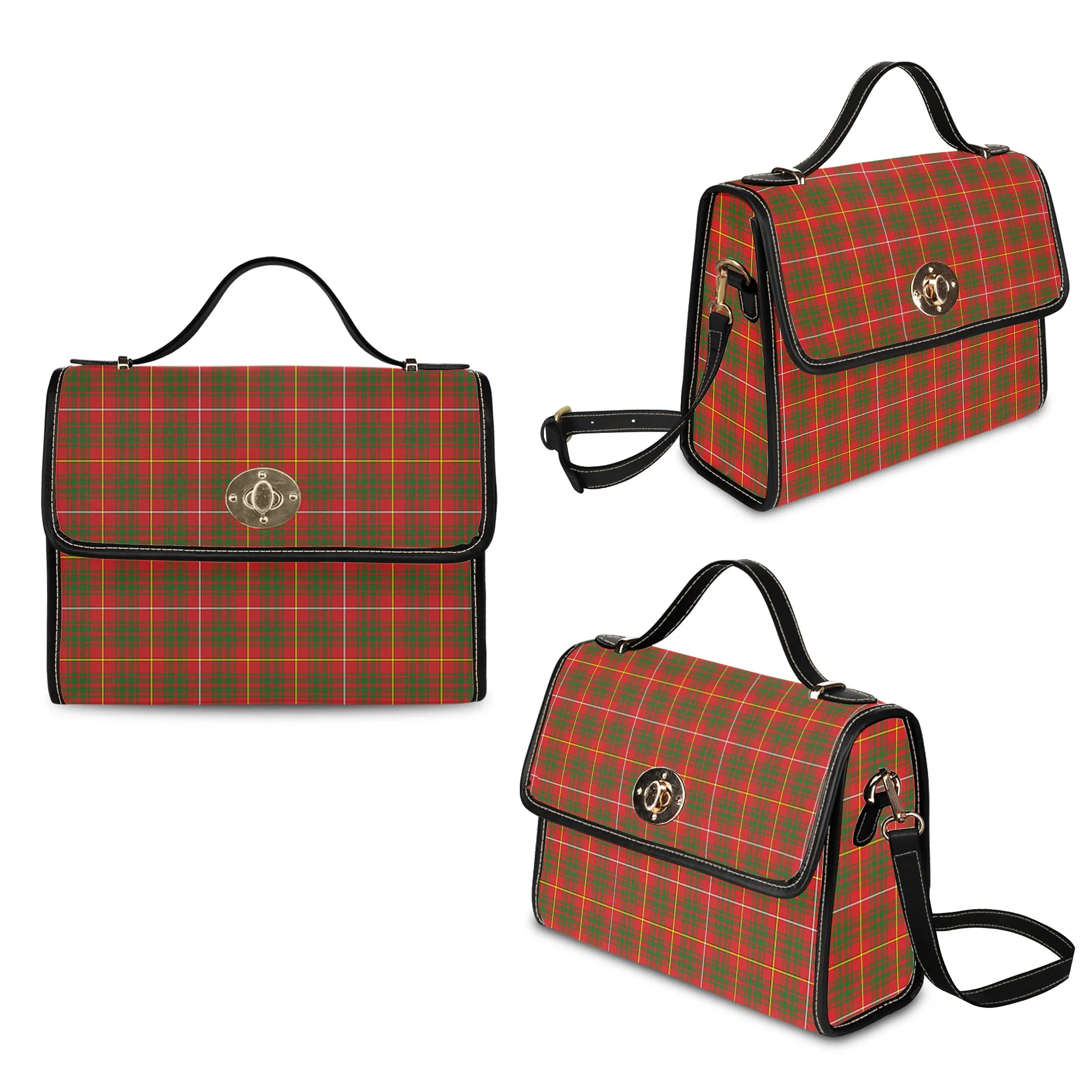 Bruce County Canada Tartan Waterproof Canvas Bag