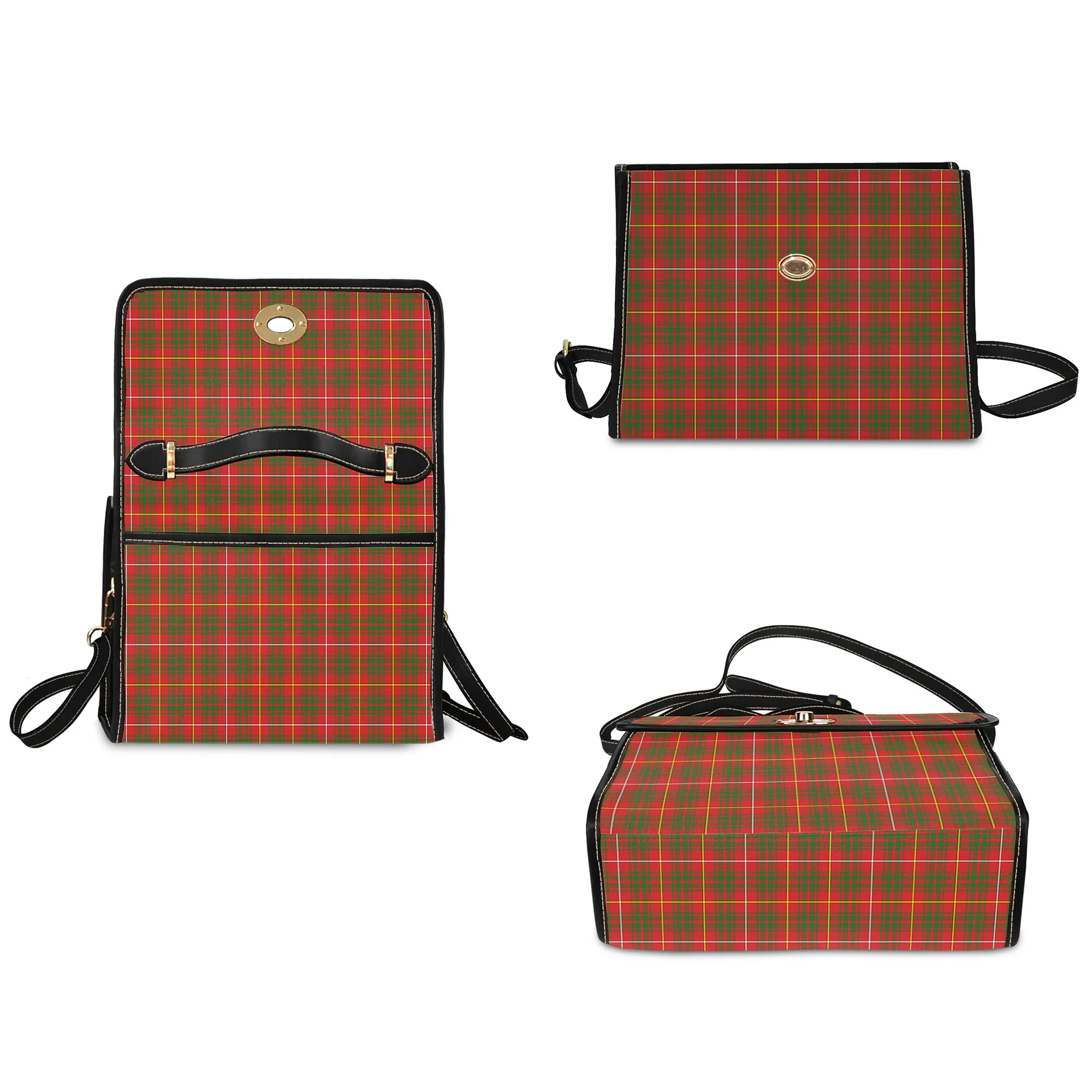 Bruce County Canada Tartan Waterproof Canvas Bag