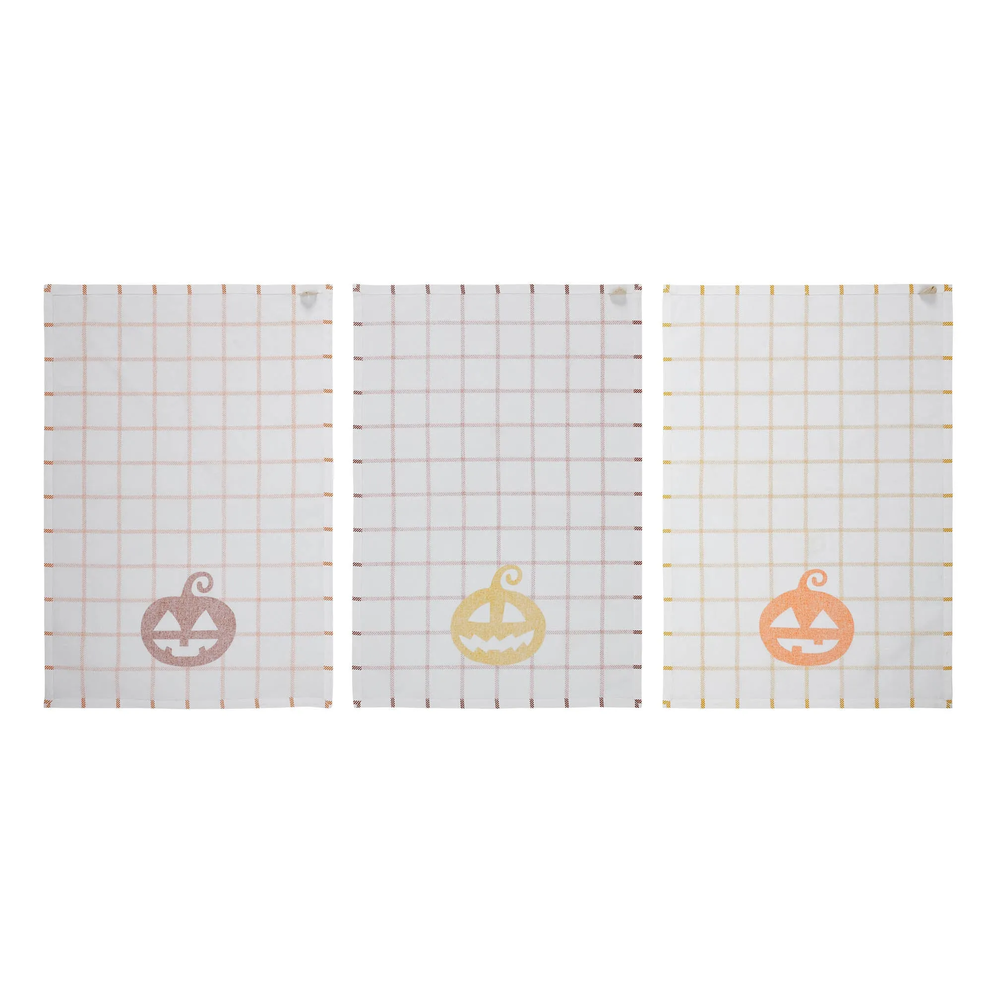 Country Halloween Tea Towel Set of 3 19x28