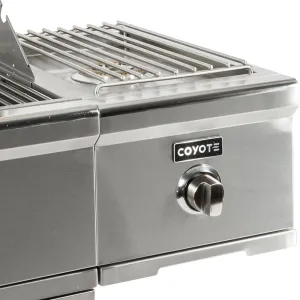 Coyote Grills:  Single Side Burner for Carts; LP Gas : C and S-SERIES AND HYBRID ACCESSORY