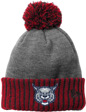 CT Bobcats New Era Colorblock Cuffed Beanie