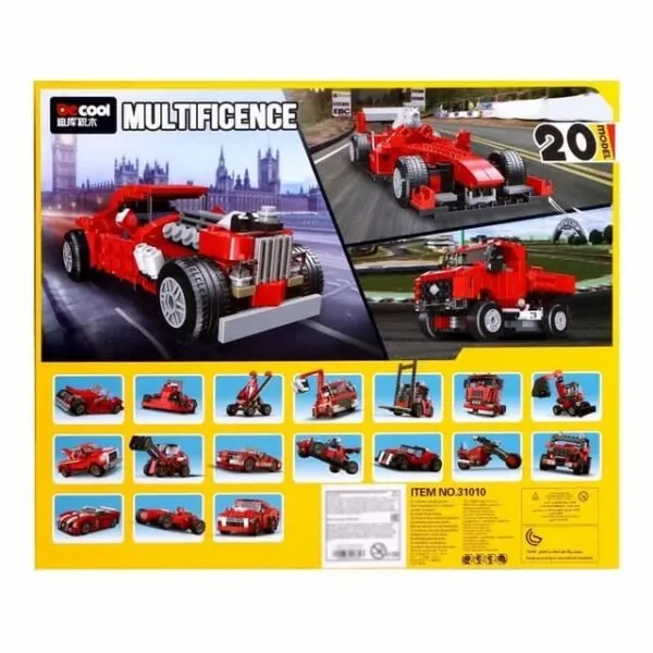 DeCool Vintage Car 20 Model | 278 Pieces