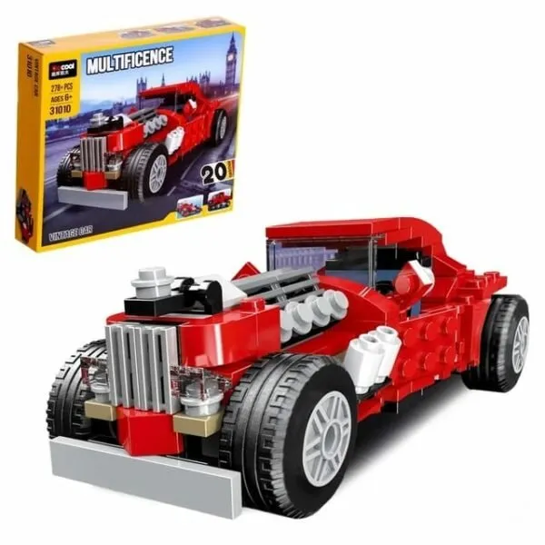 DeCool Vintage Car 20 Model | 278 Pieces