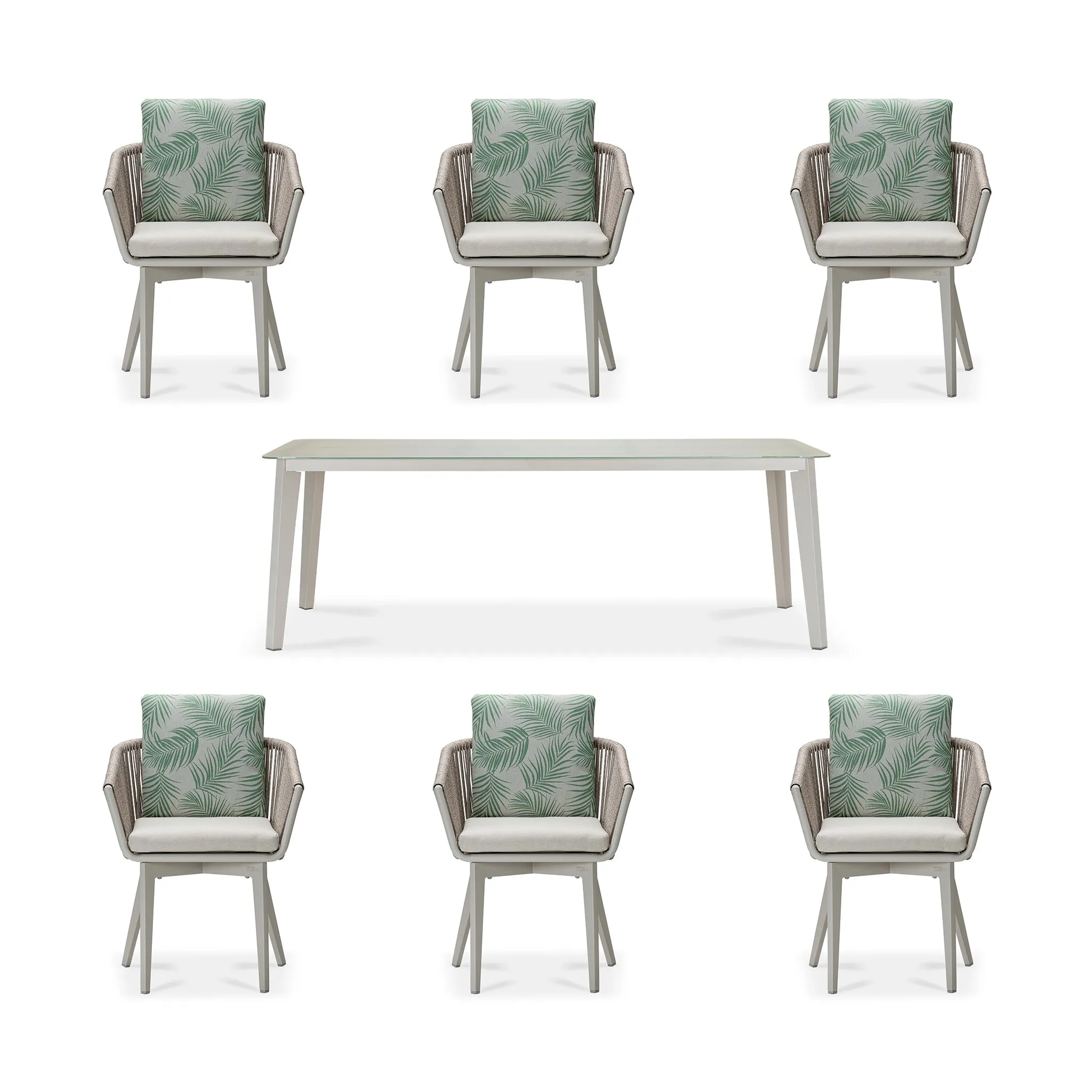 DIVA LATTE DINING SET