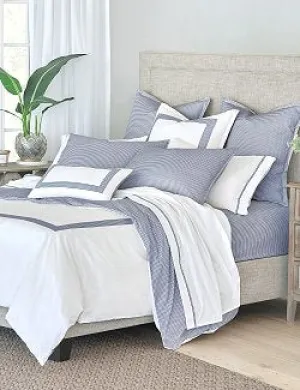 Gingham Charm Luxury Coastal Bedding