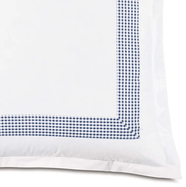 Gingham Charm Luxury Coastal Bedding