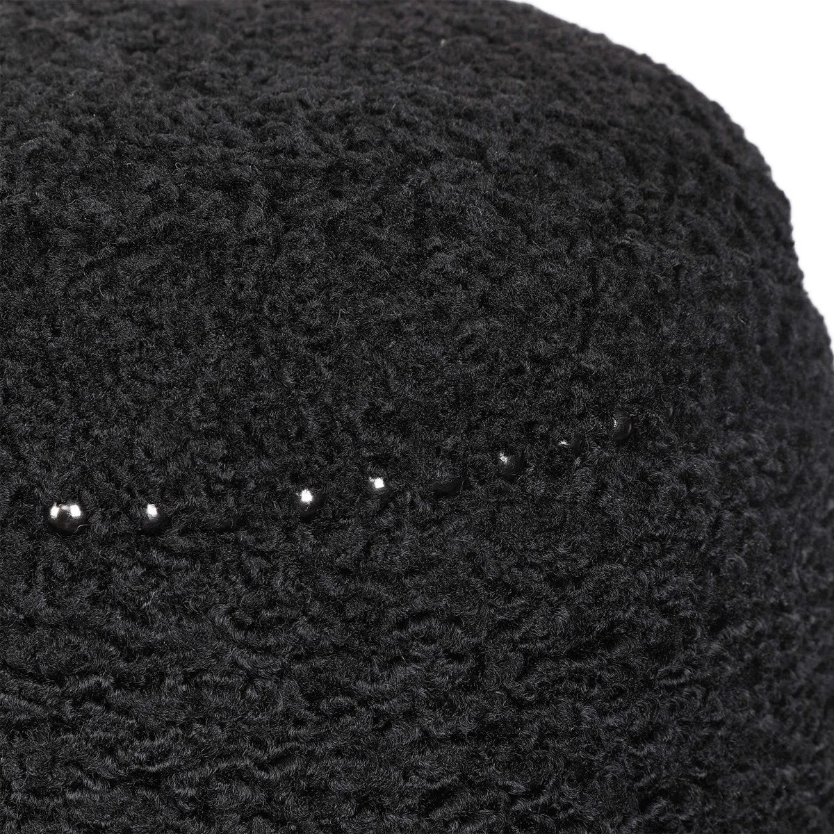 GUMDROP OTTOMAN-BLACK