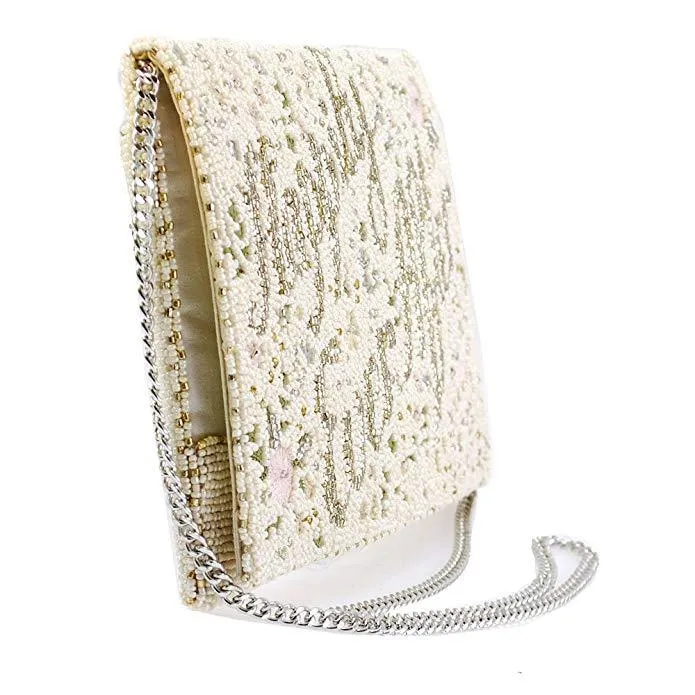 Happily Ever After Beaded Embroidered Handbag