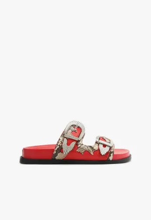 Harper Sporty Leather Sandal