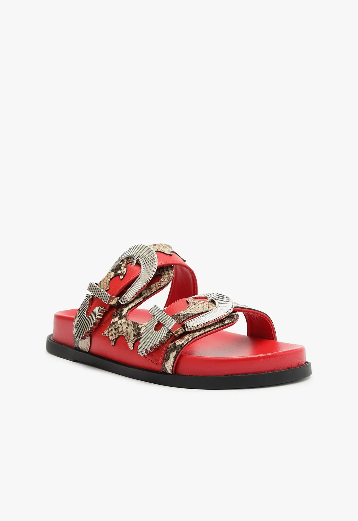 Harper Sporty Leather Sandal