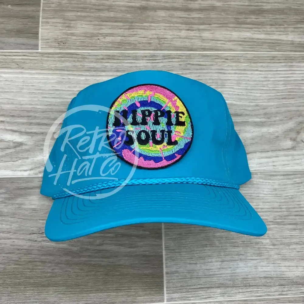 Hippie Soul on Nylon Retro Trucker Hat