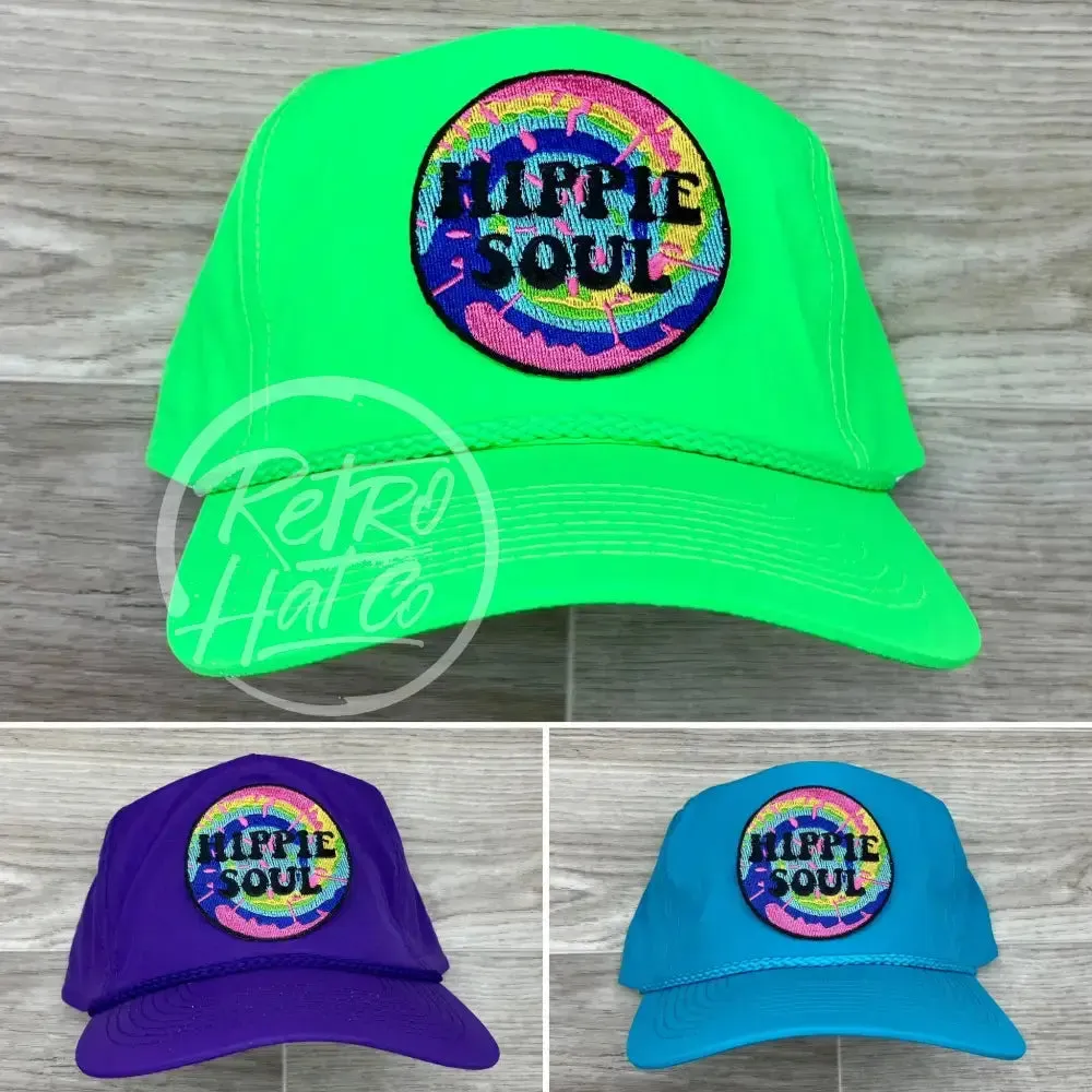 Hippie Soul on Nylon Retro Trucker Hat