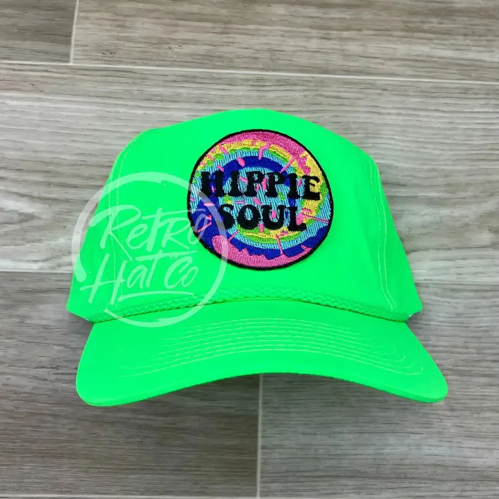 Hippie Soul on Nylon Retro Trucker Hat