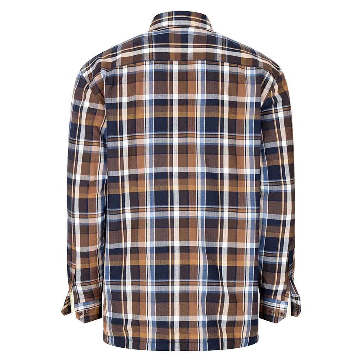 Hoggs of Fife Arran Micro-Fleece Lined Cotton Checked Shirt