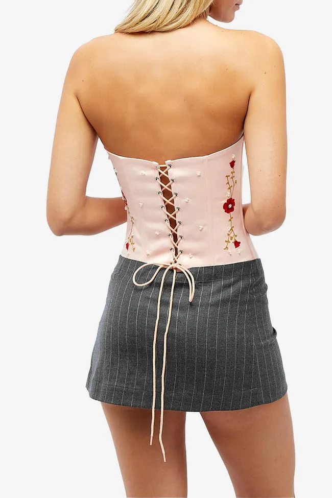 Jonae Strapless Corset Top