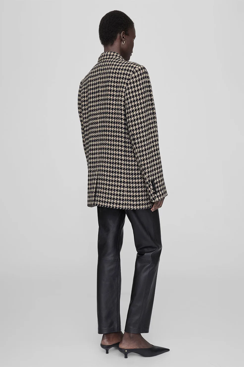 Kaia Blazer - Houndstooth