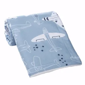 Little Aviator Baby Blanket