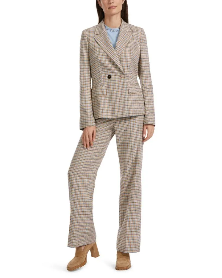 Marc Cain Check Plaid Blazer