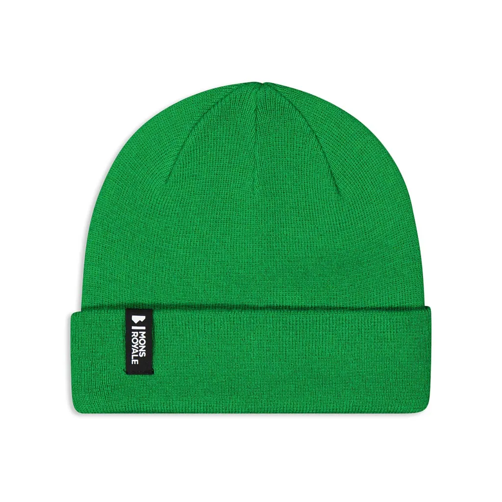 Mons Royal McCloud Beanie - Apple Green