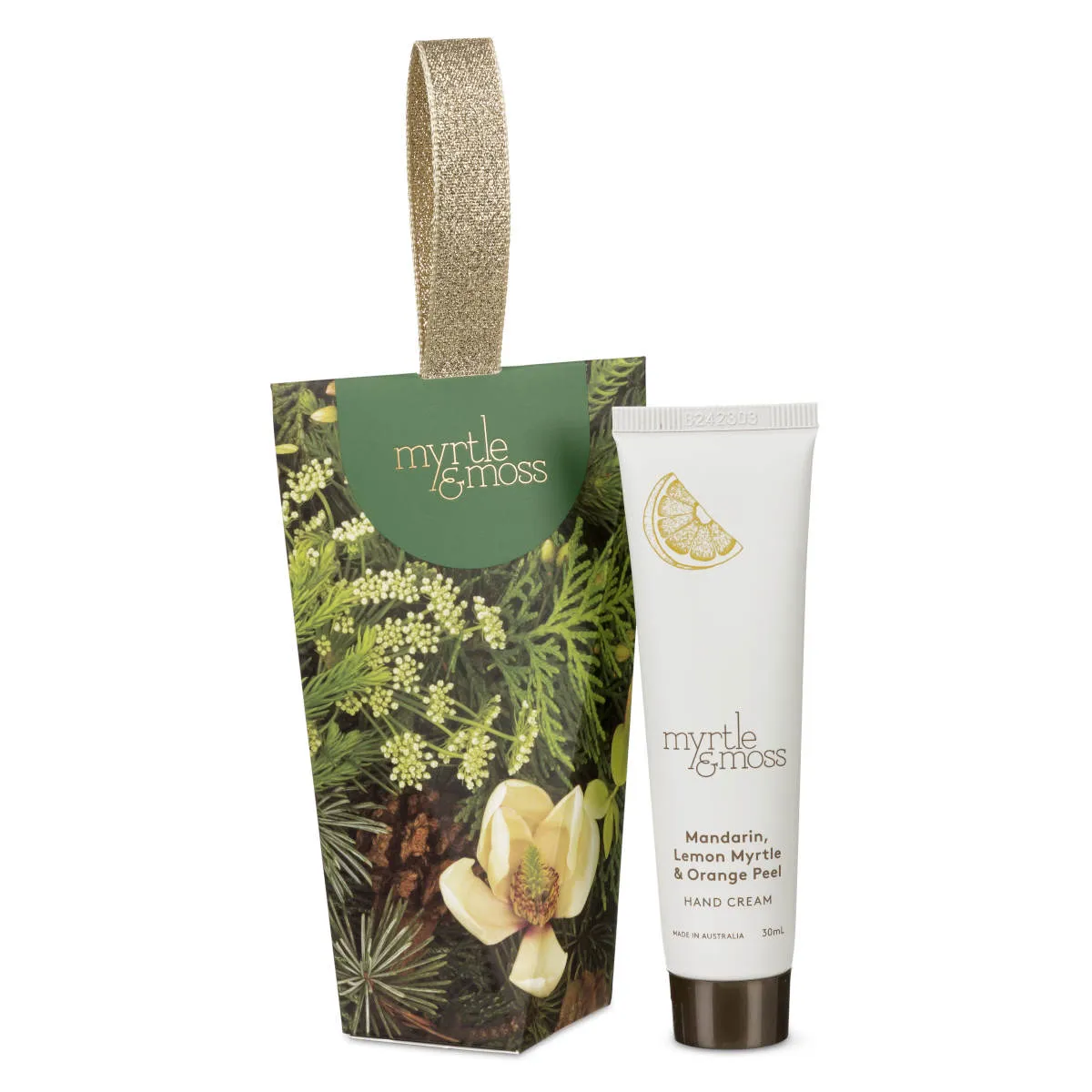 Myrtle and Moss Mandarin, Lemon & Orange Peel Ornament Hand Cream 30ml