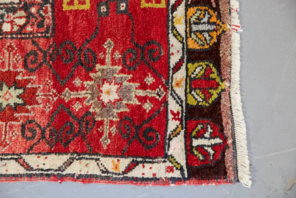 Old Konya Kecimuhsine Rug 3.8ftx6.3ft