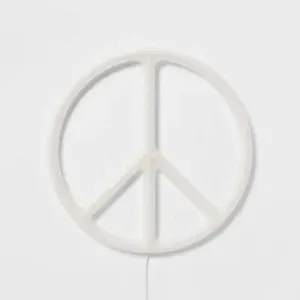 Open Box - Peace Neon Wall Decor - Pillowfort