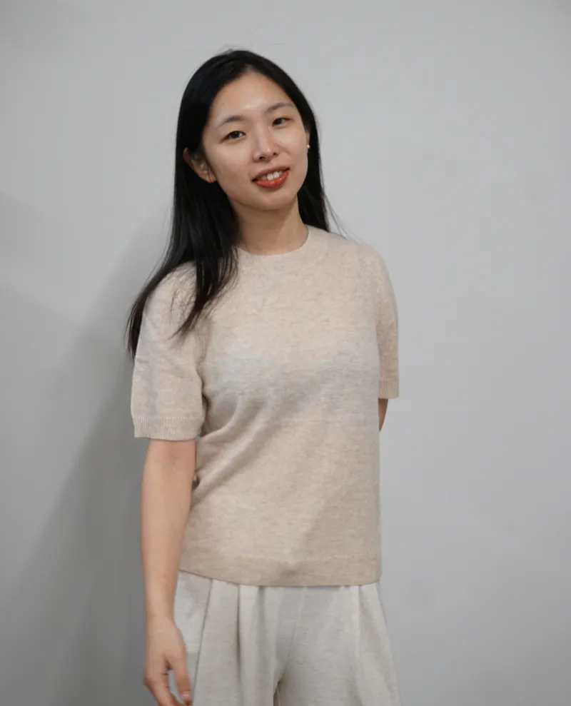 Part Two Everlotta Natural Beige Cashmere Knit