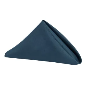 Polyester Napkin 20"x20" - Navy Blue