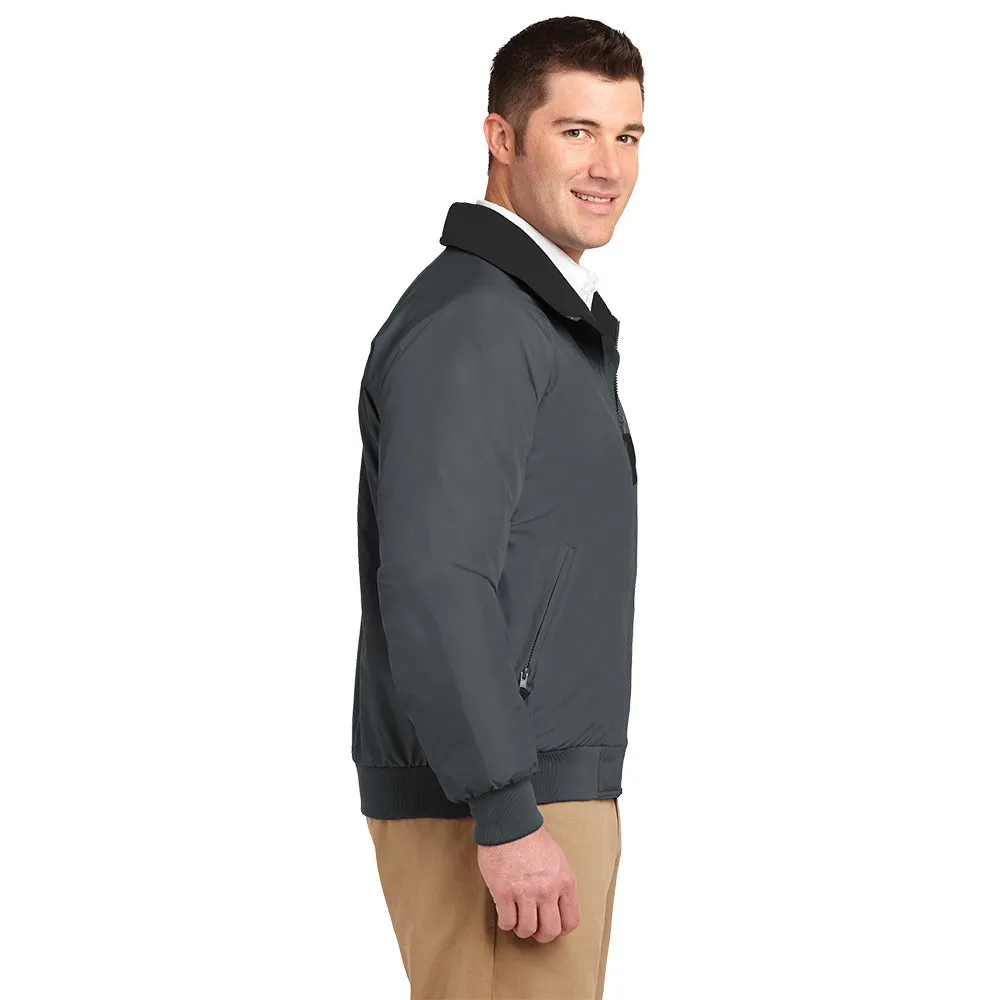 Port Authority® Challenger™ Jacket - Steel Grey / True Black