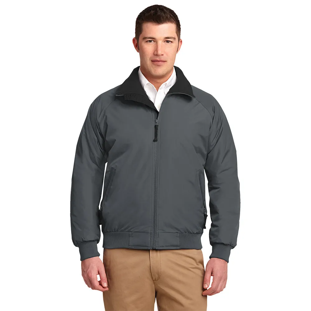 Port Authority® Challenger™ Jacket - Steel Grey / True Black